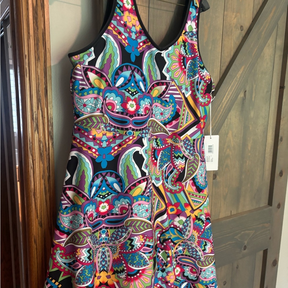 NWT Johnny Was Active Tennis pickelball golf Dress skort size xl